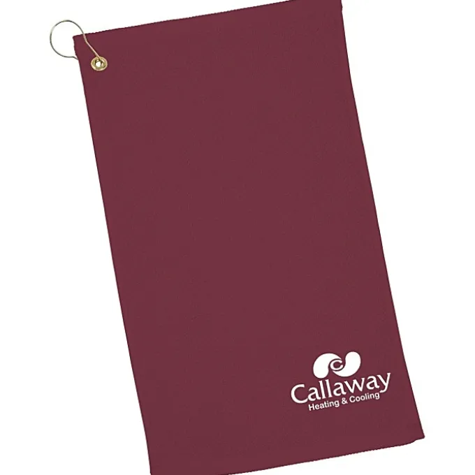 Hemmed Golf Towel - 11 inches x 18 inches