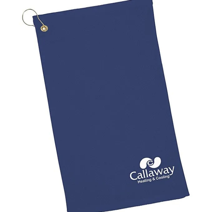 Hemmed Golf Towel - 11 inches x 18 inches - 24 hr