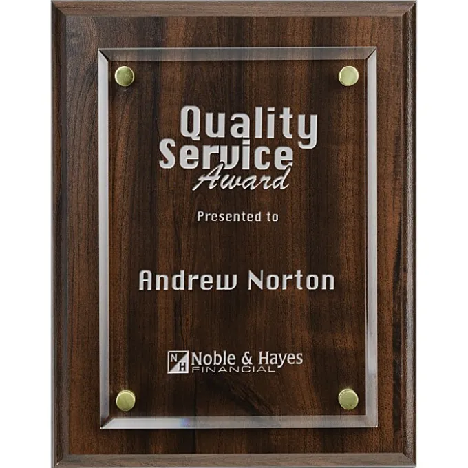 Hera Wood Plaque - 9 inches - 24 hr