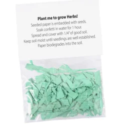 Herb Seed Confetti Pack