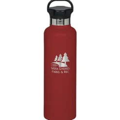 h2go Ascent Vacuum Bottle - 25 oz - Laser Engraved