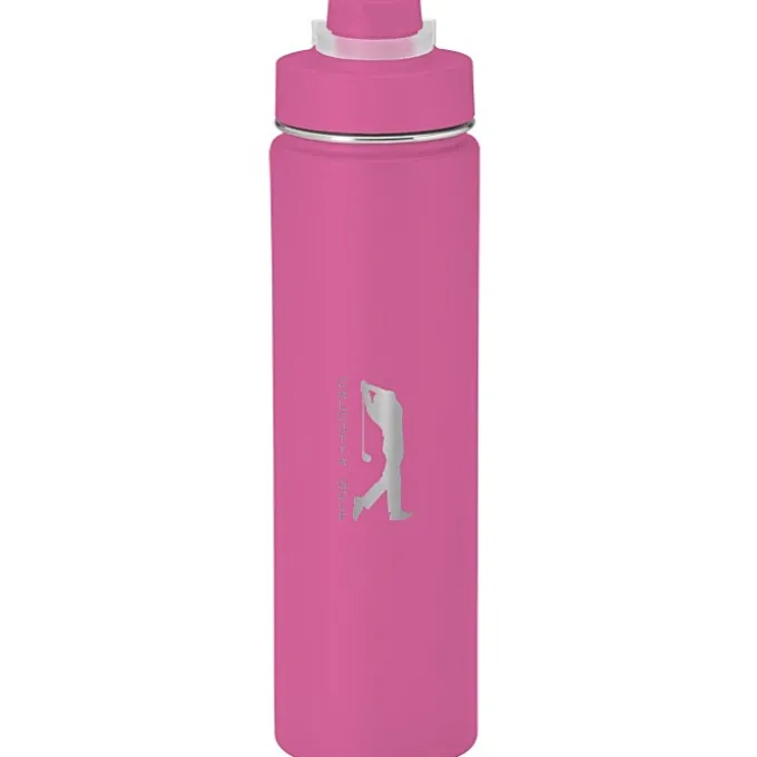 h2go Conquer Vacuum Bottle - 24 oz - Laser Engraved