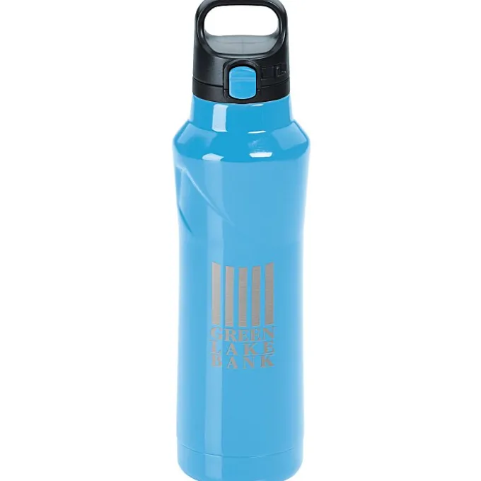 h2go Houston Vacuum Bottle - 21 oz. - Laser Engraved