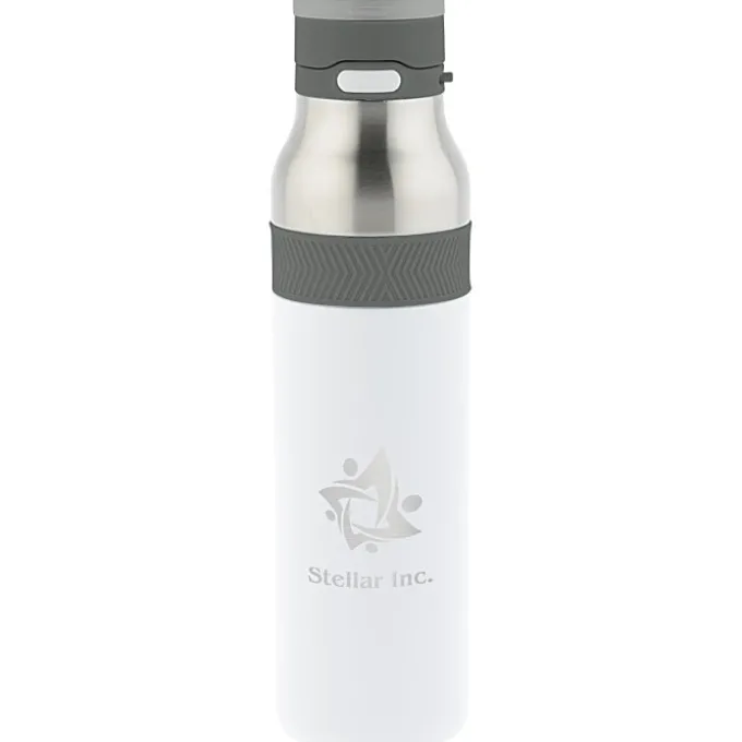 h2go Jogger Vacuum Bottle - 21 oz - Laser Engraved