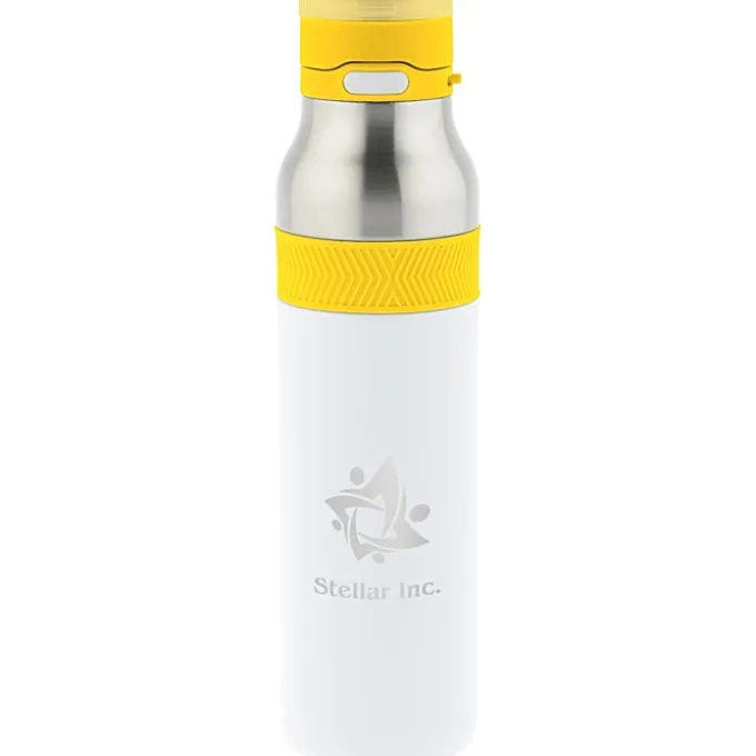 h2go Jogger Vacuum Bottle - 21 oz - Laser Engraved