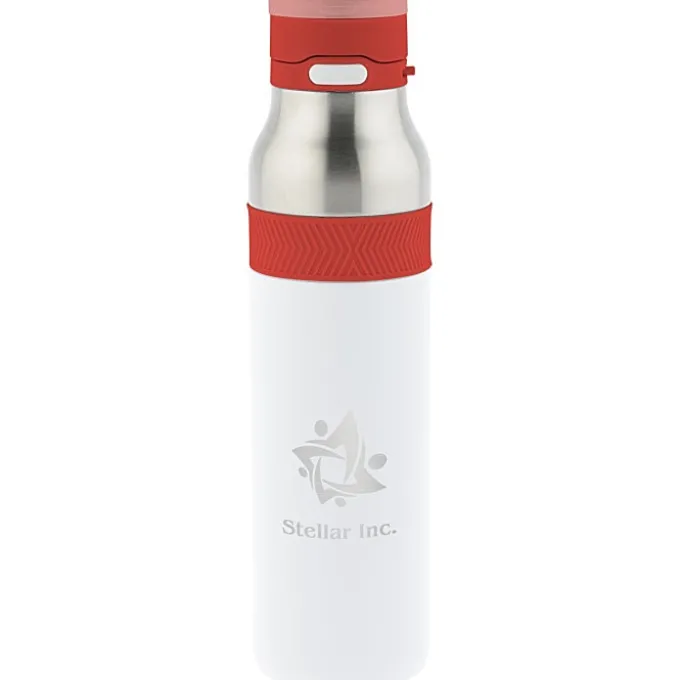 h2go Jogger Vacuum Bottle - 21 oz - Laser Engraved