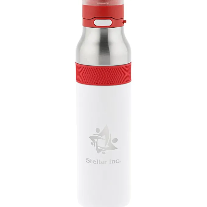 h2go Jogger Vacuum Bottle - 21 oz - Laser Engraved