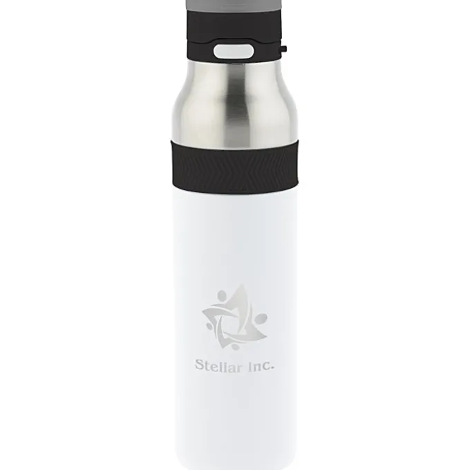 h2go Jogger Vacuum Bottle - 21 oz - Laser Engraved