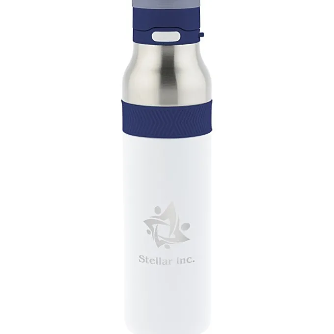h2go Jogger Vacuum Bottle - 21 oz - Laser Engraved