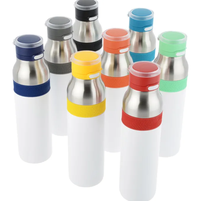 h2go Jogger Vacuum Bottle - 21 oz - Laser Engraved
