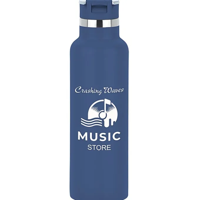 h2go Juno Vacuum Bottle with Flip Straw Lid - 20 oz.