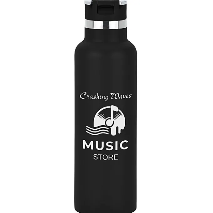 h2go Juno Vacuum Bottle with Flip Straw Lid - 20 oz.