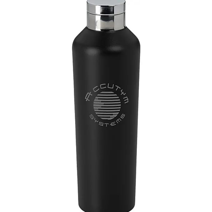 h2go Manhattan Vacuum Bottle - 21 oz. - Laser Engraved