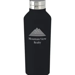 h2go Manhattan Vacuum Bottle - 17 oz. - Laser Engraved