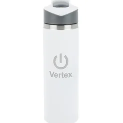 h2go Pilot Vacuum Bottle - 21 oz. - Laser Engraved
