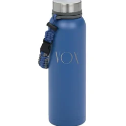 h2go Pine Vacuum Bottle with Carrying Handle - 32 oz - Laser Engraved