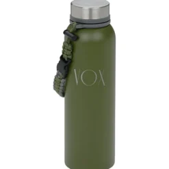 h2go Pine Vacuum Bottle with Carrying Handle - 32 oz - Laser Engraved