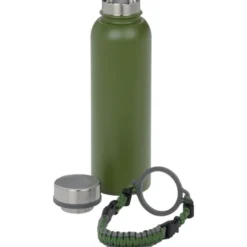 h2go Pine Vacuum Bottle with Carrying Handle - 32 oz - Laser Engraved