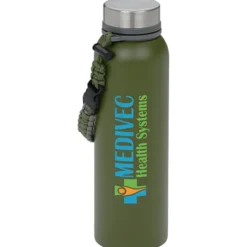 h2go Pine Vacuum Bottle with Carrying Handle - 32 oz - Full Color