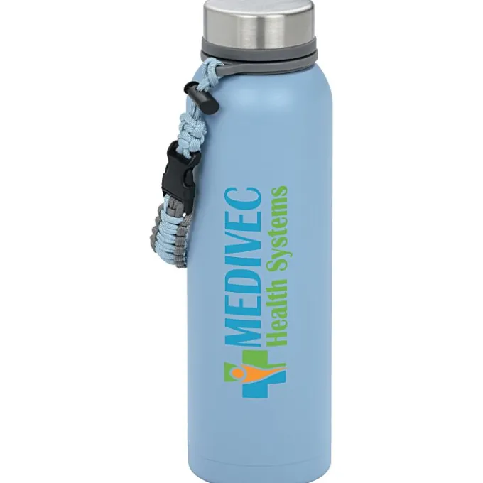 h2go Pine Vacuum Bottle with Carrying Handle - 32 oz - Full Color