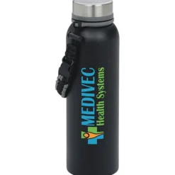 h2go Pine Vacuum Bottle with Carrying Handle - 32 oz - Full Color