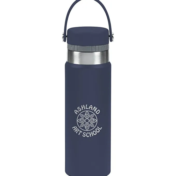 h2go Realm Vacuum Bottle - 25 oz - Laser Engraved