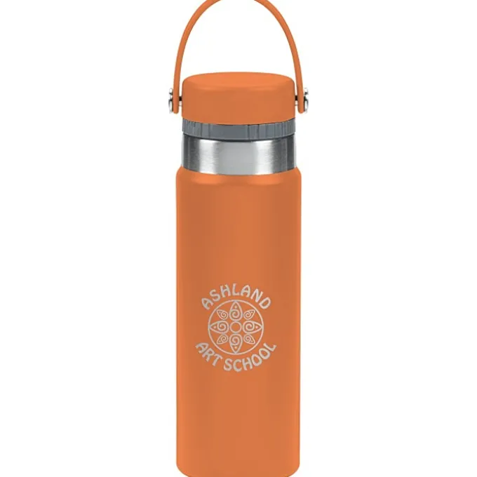 h2go Realm Vacuum Bottle - 25 oz - Laser Engraved