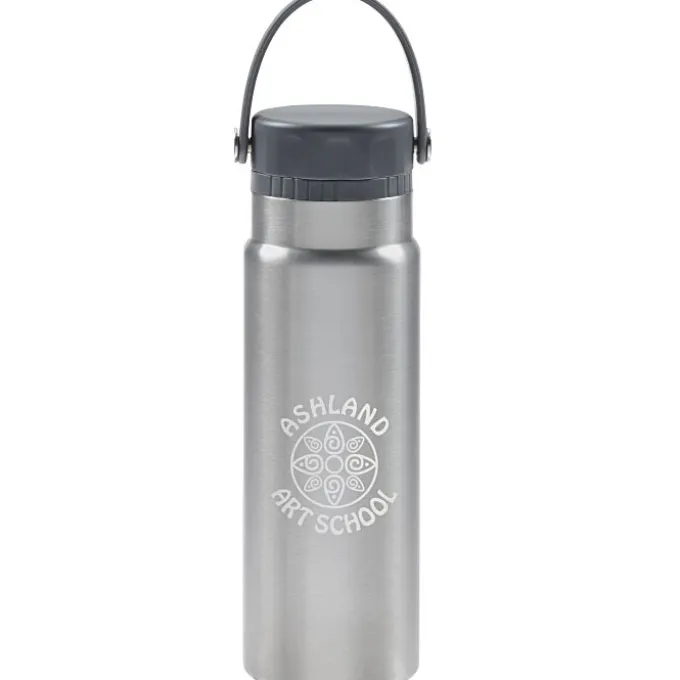 h2go Realm Vacuum Bottle - 25 oz - Laser Engraved