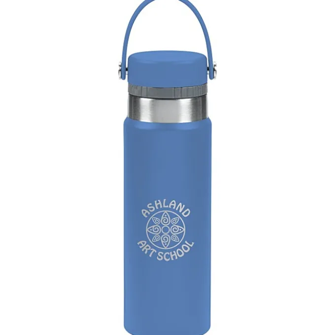 h2go Realm Vacuum Bottle - 25 oz - Laser Engraved