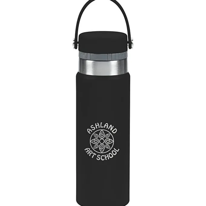 h2go Realm Vacuum Bottle - 25 oz - Laser Engraved