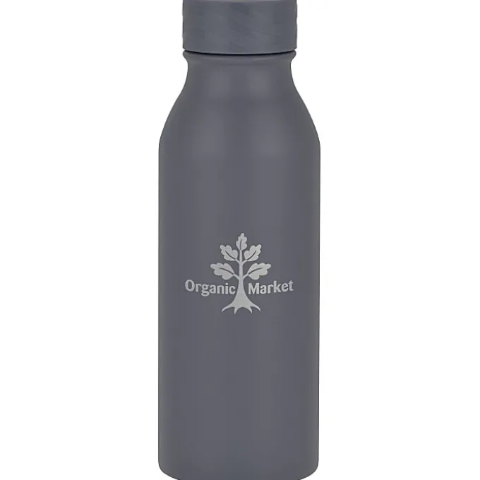 h2go Slant Stainless Bottle - 25 oz - Laser Engraved