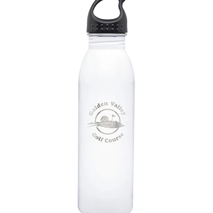 h2go Solus Stainless Bottle - 24 oz. - Laser Engraved