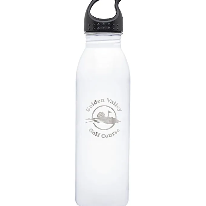 h2go Solus Stainless Bottle - 24 oz. - Laser Engraved