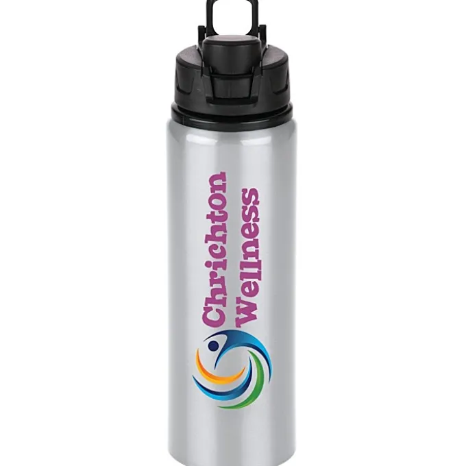 h2go Surge Aluminum Bottle - 28 oz. - Full Color