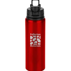 h2go Surge Aluminum Bottle - 28 oz. - Laser Engraved