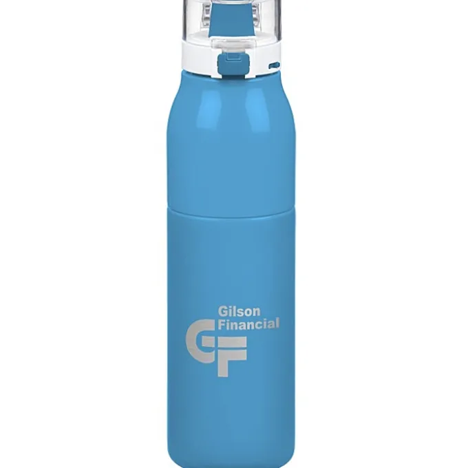 h2go Vigor Stainless Bottle - 25 oz - Laser Engraved