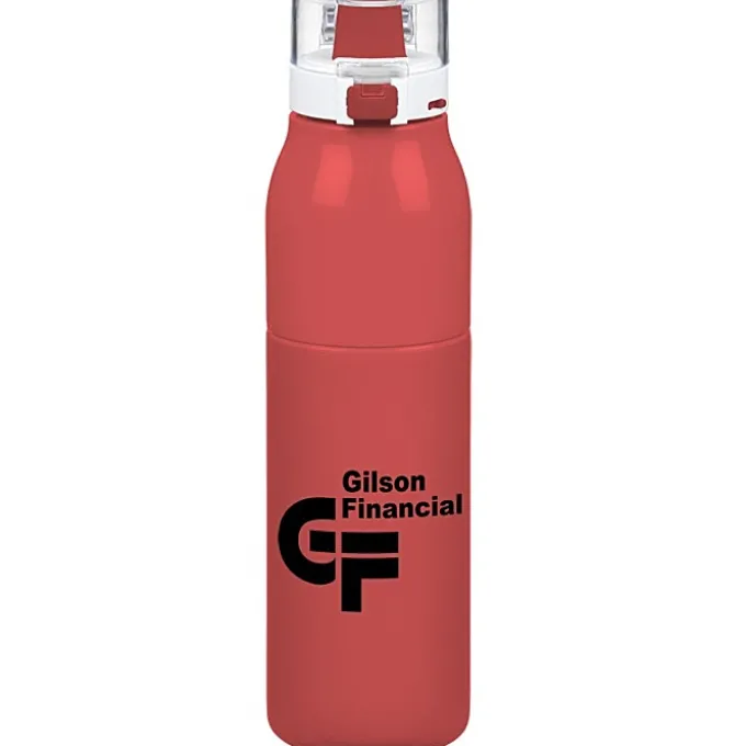 h2go Vigor Stainless Bottle - 25 oz. - 24 hr