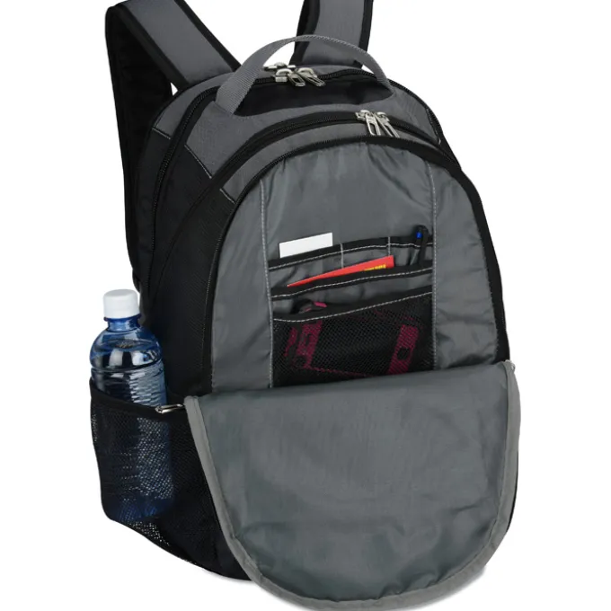 High Sierra Fly-By 17-inch Laptop Backpack - Embroidered