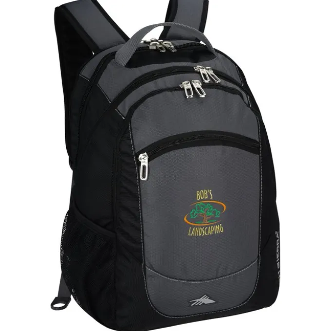 High Sierra Fly-By 17-inch Laptop Backpack - Embroidered