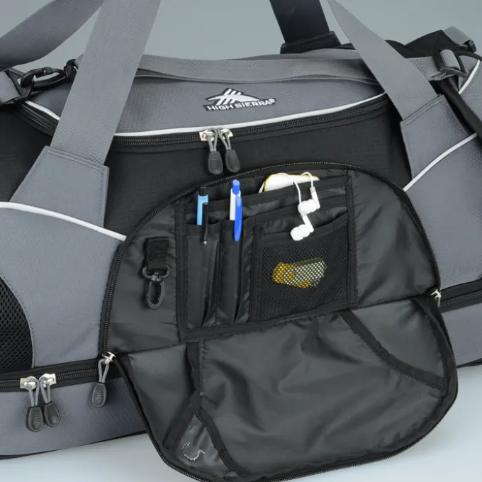 High Sierra 24-inch Crunk Cross Sport Duffel - Embroidered