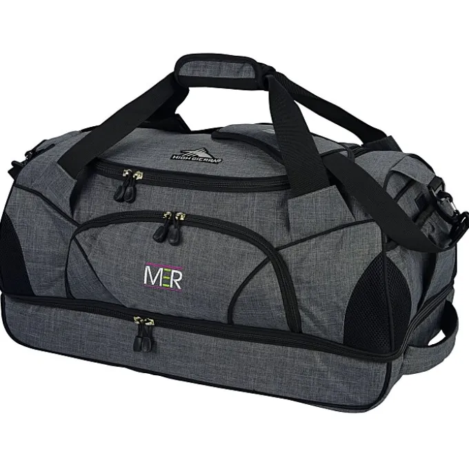 High Sierra 24-inch Crunk Cross Sport Duffel - Embroidered
