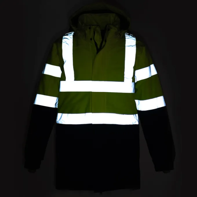 High Visibility Heavyweight Safety Parka