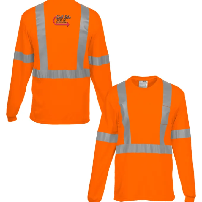 High Visibility Long Sleeve Safety T-Shirt