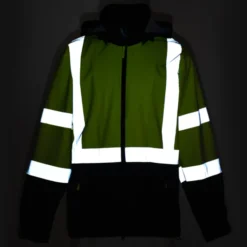 High Visibility Safety Windbreaker