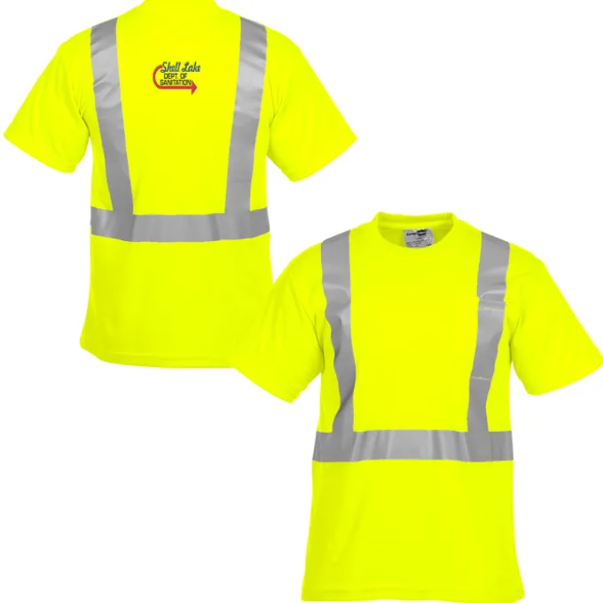 High Visibility Short Sleeve Safety T-Shirt