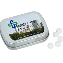 Hinged Mint Tin with Full Color Dome - Small