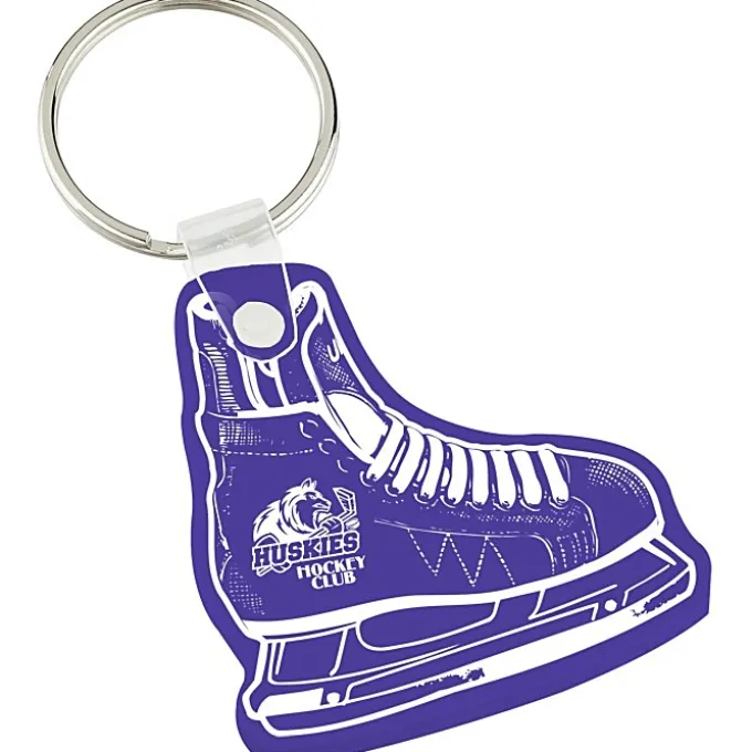 Hockey Skate Soft Keychain - Opaque