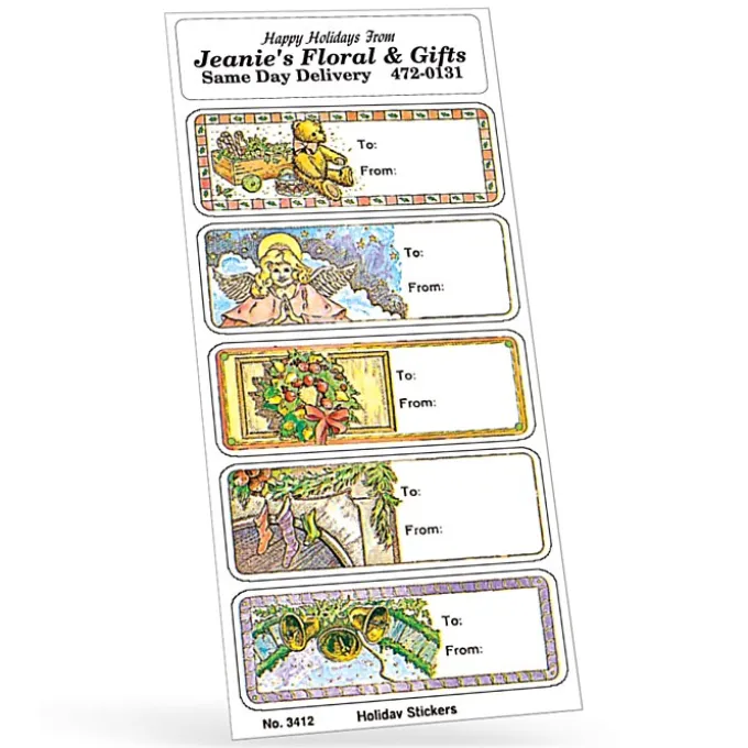 Holiday Stickers - Traditional