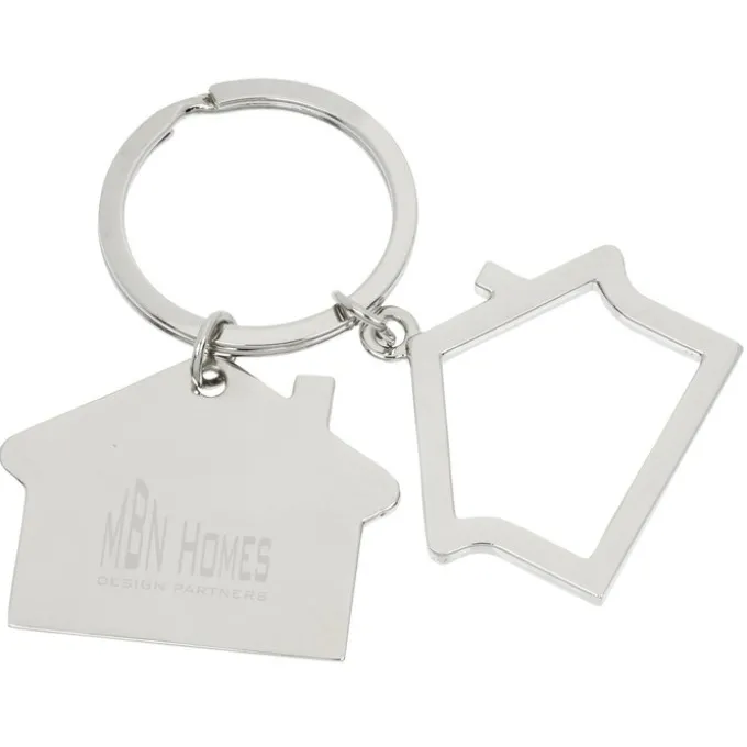 Home Sweet Home Metal Keychain - 24 hr