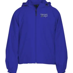 Hooded Raglan Athletic Jacket